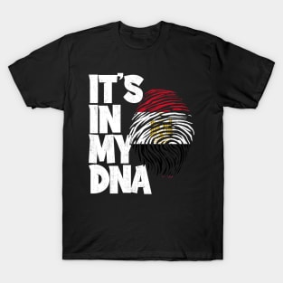 IT'S IN MY DNA Egypt Flag Men Women Kids T-Shirt